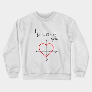 Mathematical Love Crewneck Sweatshirt